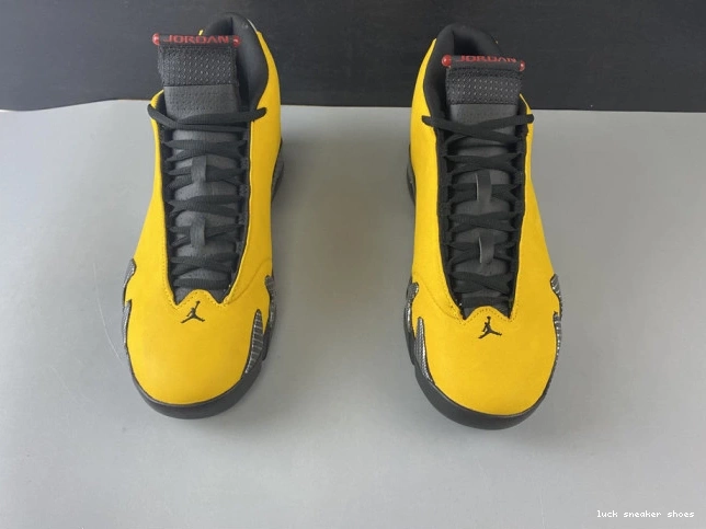 Reps LUCY RETRO AIR JORDAN GOLD 14 BQ3685-706 UNIVERSITY 0717
